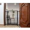 Portão De Segurança Duo Plus Para Pets Preto 80Cm - 1 Unidade