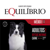 Ração Equilíbrio Carne Para Cães Adultos De Porte Médio 12Kg