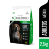 Ração Equilíbrio Light Frango Para Cães Adultos Porte Médio - 2,5Kg - 2,5 Kilos