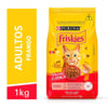 Ração Friskies Delícias Da Granja Para Gatos Adultos Sabor Frango 1Kg - 1 Kilo