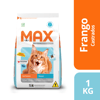 Ração Max Gatos Adultos Castrados Sabor Frango - 3Kg - 1 Kilo