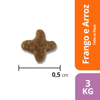 Ração Max Light Sabor Frango E Arroz Para Cães Adultos - 3Kg - 3 Kilos