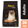 Ração Nero Premium Para Gatos Adultos Sabor Peixe E Frango - 20Kg