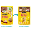 Ração Úmida Friskies Peru Ao Molho Para Gatos Adultos 85G - 1 Sachê
