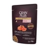 Ração Úmida Granplus Gourmet Gatos Adultos Sabor Salmão - 85G Sachê - 1 Unidade