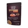 Ração Úmida Granplus Gourmet Sabor Salmão E Frango Para Cães Adultos - 100G Sachê - 1 Unidade