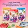 Ração Úmida Kelcat Peixe, Ervilha E Cenoura - 85G - 1 Unidade