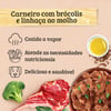 Ração Úmida Keldog Carneiro, Brócolis E Linhaça Para Cães - 100G.