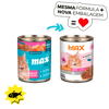 Ração Úmida Max Cat Adulto Patê Salmão 280G