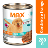 Ração Úmida Max Patê Cordeiro E Frango Para Cães Filhotes - 280G