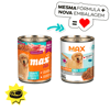 Ração Úmida Max Patê Cordeiro E Frango Para Cães Filhotes - 280G