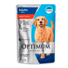Ração Úmida Optimum Para Cães Adultos Raças Grandes Sabor Carne - 100G