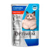 Ração Úmida Optimum Para Gatos Adultos Castrados Carne - 1 Sachê 85G