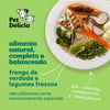 Ração Úmida Pet Delícia Frango Com Mamão Para Gatos Adultos - 110G - 110 Gramas