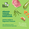 Ração Úmida Pet Delícia Natural Carreteiro Suíno Para Cães Adultos - 320G