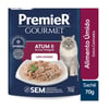 Ração Úmida Premier Gourmet Gatos Castrados Atum E Arroz Integral - 70G - 1 Unidade