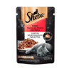 Ração Úmida Sheba Carne Ao Molho Para Gatos Adultos - 85G