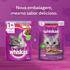 Ração Úmida Whiskas Carne Ao Molho Para Gatos Adultos Castrados - 85G