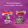 Ração Úmida Whiskas Patê Carne Para Gatos Adultos - Lata 290G