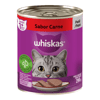 Ração Úmida Whiskas Patê Carne Para Gatos Adultos - Lata 290G