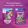 Ração Úmida Whiskas Peixe Jelly Para Gatos Adultos 85G - 1 Sachê