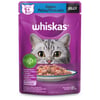 Ração Úmida Whiskas Peixe Jelly Para Gatos Adultos 85G - 1 Sachê