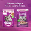 Ração Úmida Whiskas Salmão Ao Molho Para Gatos Adultos - 85Glach