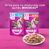 Ração Whiskas Gatos Adultos Castrados Sabor Peixe - 2,7Kg - 900 Gramas