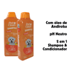 Shampoo Clareador Pet Clean 2 Em 1 Para Cães E Gatos - 700Ml - 700 Mililitros
