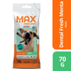 Snack Dental Max Fresh Para Cães Adultos Sabor Menta - 70G