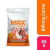 Snack Max Bifinho Carne Para Cães Adultos - 1 Unidade - 65 Gramas