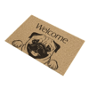 Tapete Vinil Welcome Pug Kapazi - Único