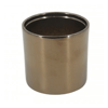 Vaso Cerâmica Ouro Sila - Ts Brasil Para Jardim