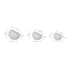 Vaso Inclinato Jateado Chumbo 23Cm - 1 Unidade