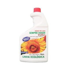 Inseticida Natural Sempre Verde 3 Em 1 Refil 500Ml - 1 Unidade