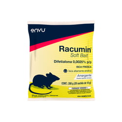 Isca Raticida Racumin Soft Bait Bayer 200G