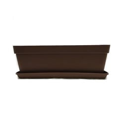Jardineira Bari Off Tabaco Okla 49,5X18,3Cm