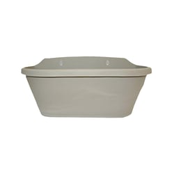 Jardineira Gruda Cinza Taupe Fg Import Único