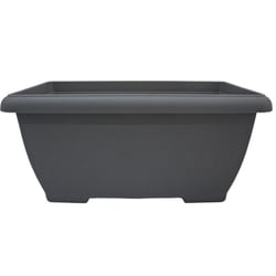 Jardineira Okla Siena Cinza 16,5L Para Jardim - 16,5 Litros