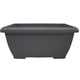 Jardineira Okla Siena Cinza 16,5L Para Jardim - 16,5 Litros - 16,5 Litros