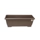 Jardineira Okla Siena Tabaco 16,5L Para Jardim - 16,5 Litros - 16,5 Litros