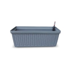 Jardineira Rattan Grafite Okla Para Jardim
