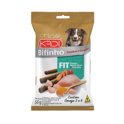 Kadi Bifinho Fit Para Cães Sabor Frango, Batata Doce E Cúrcuma - 1 Unidade - 55 Gramas