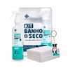 Kit Banho A Seco Pratipet Para Cães E Gatos - Spray