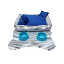 Kit Cama Caminha Para Cachorro Macho - 6 Peças