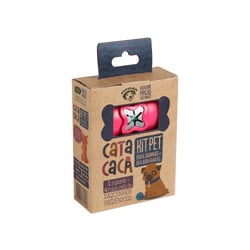 Kit Cata Caca Pipicão Rosa Para Cães - 1 Unidade
