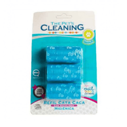 Kit Cata Caca Rosa The Pet S Brasil - 3 Unidades