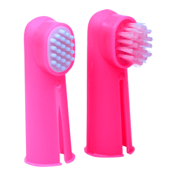 Kit Dental Napi Com 2 Dedeiras Para Cães E Gatos - Cores Sortidas