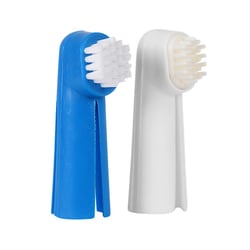 Kit Dental Petz Com 2 Dedeiras Para Pets - 2 Unidades