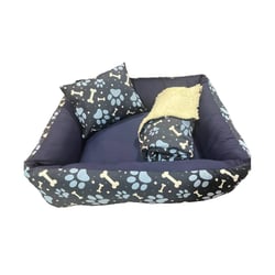 Kit Descanso Camapet Ossinho Azul Ppara Cães E Gatos - 1 Unidade